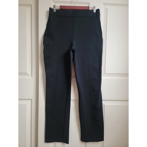 Classic The Perfect Pants Classic Black Thick‎ Stretch Ponte Pants Size XL - Picture 2 of 8